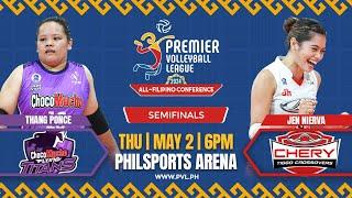 CHERY TIGGO vs. CHOCO MUCHO - Full Match | Semifinals | 2024 PVL All-Filipino Conference