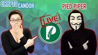 CryptoCandor & The Pied Piper Coin | Live!