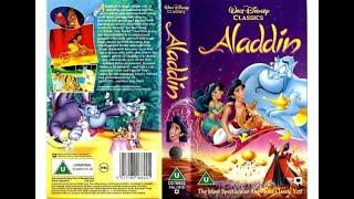 Original VHS Opening and Closing to Disney's Aladdin UK VHS Tape