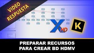 KITe UHD Authoring Suite: Preparar mis recursos para BD-HDMV