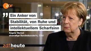 Angela Merkel über den verstorbenen Wolfgang Schäuble im ZDF-Interview