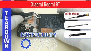 Xiaomi Redmi 9T M2010J19SY  Teardown Take apart Tutorial