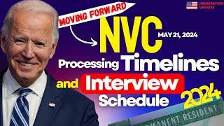 NVC Processing TIMELINES MAY 21st 2024, NVC Interview Schedule, Case Creation & Status Updates