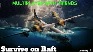 How to play online multiplayer - Survive on Raft