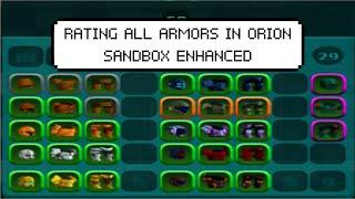 Orion Sandbox Enhanced | Rate all Armors in Orion Sandbox Enhanced