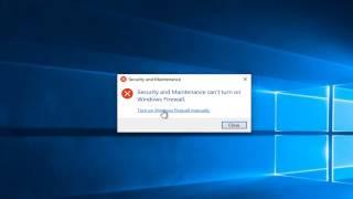 How To Fix Windows Firewall Error 0x80070422 In Windows 10