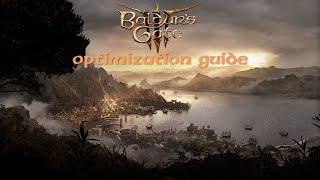 Baldur's Gate 3 Optimization Guide - Up to 32% FPS Boost With Optimised Settings.