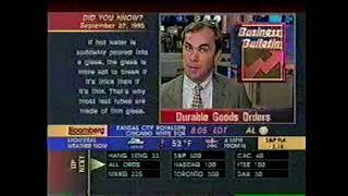 Bloomberg News Network September 27th 1995 Report USA Network