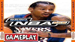 NBA 2K2 Gameplay [DREAMCAST] ( FRAMEMEISTER ) - No Commentary