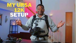 BLACKMAGIC URSA MINI PRO 12K SETUP