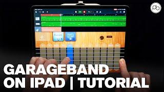 GarageBand Beginner Tutorial - How To Make Your First Beat on iPad/iPhone