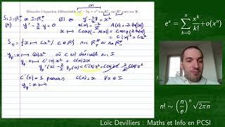 TD Équations différentielles : équation différentielle linéaire du premier ordre, raccordement en 0