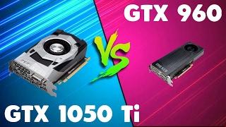 GTX 1050 Ti vs GTX 960 Comparison