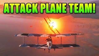 Battlefield 1 Attack Plane Team! | BF1 Squad Gameplay