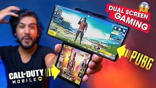 LG WING Gaming Review ️ PUBG Mobile / BGMI and COD - Dual Screen Gaming Test!! (Hindi)