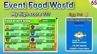 Event Food World | Burger Car and Pizza Trail | Eggcellent eggs & Race Clicker Roblox #65