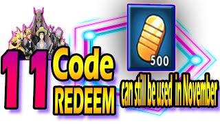 11 CODE REDEEM can still be used (active) in November - Ultimate Fight:Survival | Ultimate Battle