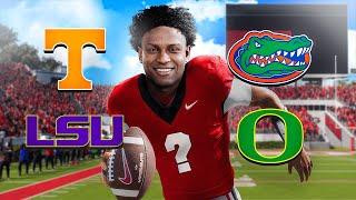 The #1 QB In The Nation Finally Transfers To A Big School!! (CFB 25 RTG)