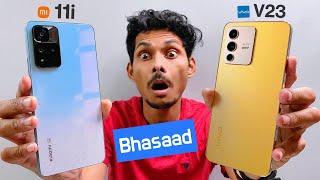 Dimensity 920 Beats Dimensity 920  Vivo V23 Vs Xiaomi 11i Speed test  Badi Bhasaad