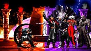 Kof Mugen Boss Orochi Iori AR VS Super KOF Bosses Team