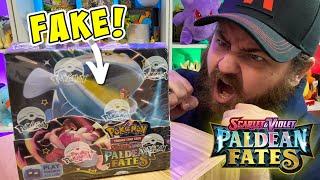 How BAD Are These? Fake Paldean Fates Booster Box Opening