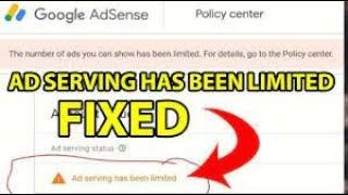 Google Ads Limit : Ad Serving Limit Fixed: AdSense Ads Limit Solution 2022: AdSense Arbitrage Help