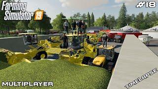 Sugar beet harvest & silage | GreenRiver2019 | Multiplayer Farming Simulator 19 | Episode 18