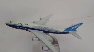 Miniatura De Avião Boeing 747 Usado Bom Estado