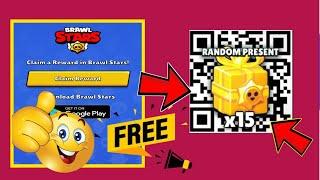 FREE! x15 LEGENDARY GIFTS  PRESENTS QR CODES  | BRAWL STARS QR CODES 2024 | BRAWL STARS NEW UPDATE