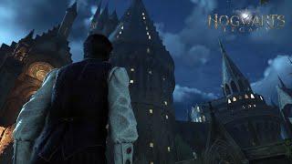 Let's explore Hogwarts Castle at night