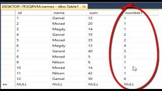 How to update a column with sequence number in sql server
