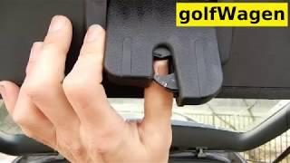 VW Golf wagon tailgate problem button