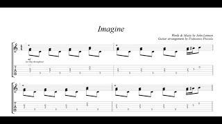 Fingerstyle Guitar TAB - John Lennon - Imagine