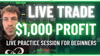 LIVE TRADING SESSION: Watch Me Break Down Every Move