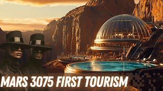 Mars 3075: Welcome to the Future of First Space Tourism | AI Sci-Fi Cinematic Journey