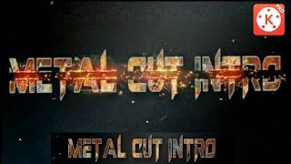 Metal cut intro tutorial|| fire cut intro in kinemaster || KB Editing zone