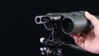 Attach your binoculars to your tripod with a VEO BA-185 ARCA