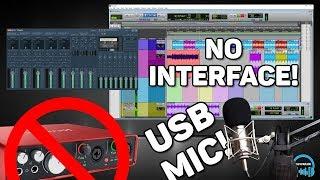 Use Pro Tools Without ASIO Interface & Record USB Mic (ANY ASIO DAW)