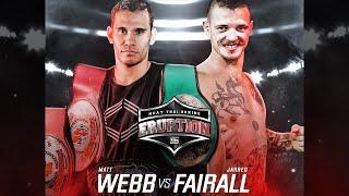 Eruption Muay Thai 15: Matt Webb vs Jared Fairall