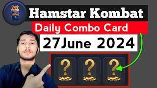 27 june daily Combo hamstar kombat | Hamster combat | hamster kombat daily combo 27 june card