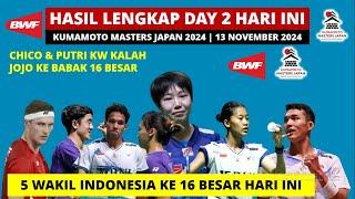 Hasil Lengkap Japan Master 2024 Day 2: Chico & Putri KW kalah | Kumamoto Masters Japan 2024 R32