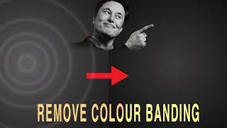 Remove Color Banding In After Effects in 2 mins