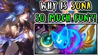 WHY IS SONA SO MUCH FUN?! | Diamond Support | Patch 14.23