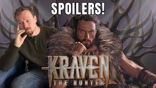 KRAVEN the Hunter FULL SPOILER Review - Easter Eggs & Comic References (+ Recommendations)