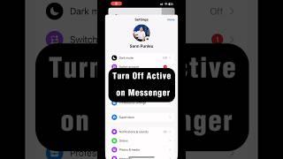 Turn Off Active on Messenger #messenger #chat #fyp #sannpunleu