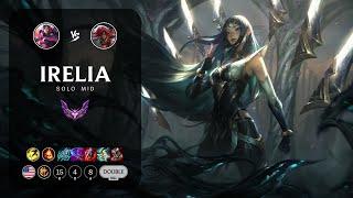 Irelia Mid vs Katarina - NA Master Patch 14.8