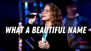 What A Beautiful Name by Hillsong Worship || Lyric Video || Crossbridge Community Church