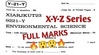 jkbose class 11th EVS paper 2023 | jkbose class 11th EVS paper 2024 | 11th EVS important questions