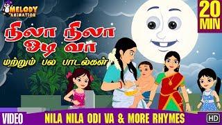 Nila Nila Odi Va and More Rhymes | Kids Rhymes | Tamil Rhymes for Kids | Papa Pattu