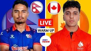 NEPAL VS CANADA HP JAGUARS LIVE | WARM UP MATCH | NEPAL VS CANADA LIVE SCORE & COMMENTARY